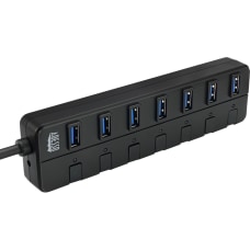 Adesso 7 ports USB 30 Hub