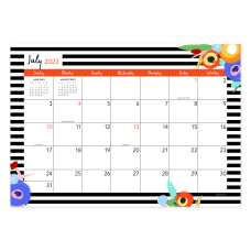 TF Publishing Medium Desk Blotter Calendar