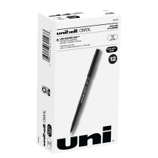 uni ball Onyx Rollerball Pens Fine