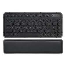 Azio Retro Wireless Keyboard Compact Gunmetal