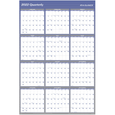 AT A GLANCE VerticalHorizontal Reversible Erasable