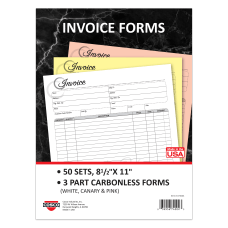 COSCO Invoice Form Book With Slip