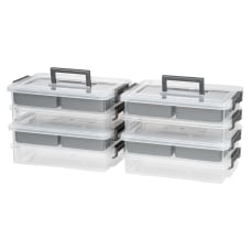 IRIS 4 Cup Layered Latch Boxes