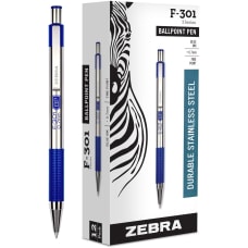 Zebra Pen BCA F 301 Stainless