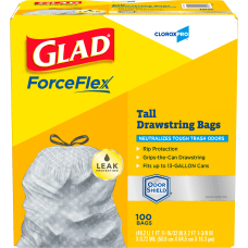 Glad ForceFlex Drawstring Trash Bags 13