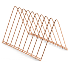 Officemate Triangle Wire Sorter Rose Gold