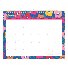 Office Depot Brand Monthly Wall Calendar