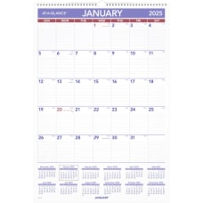2025 AT A GLANCE Erasable Monthly