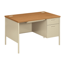 HON Metro Classic Single Pedestal Desk