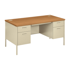 HON Metro Classic Double Pedestal Desk