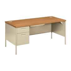 HON Metro Classic Left Pedestal Desk