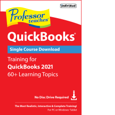 Individual Software Professor Teaches QuickBooks 2021