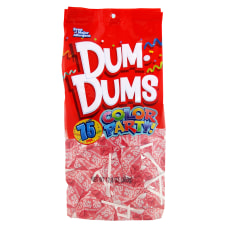 Dum Dums Bubble Gum Lollipops Party