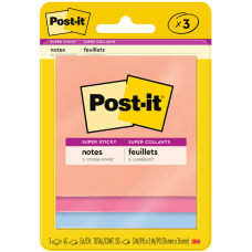 Post it Super Sticky Notes 3