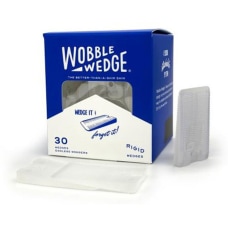 Wobble Wedge Translucent Wobble Wedges Clear