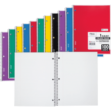 Mead Spiral Notebooks 1 Subject College