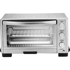 Cuisinart Toaster Oven With Broiler Silver