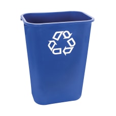 Rubbermaid Commercial Slim Jim Rectangular Plastic