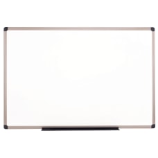 Realspace Porcelain Magnetic Dry Erase Whiteboard