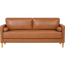 Lifestyle Solutions Lyla Faux Leather Sofa