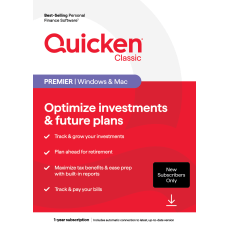 Quicken Classic Premier New User 1