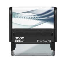 Custom 2000Plus PrintPro 50P Self Inking