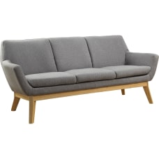 Lorell Quintessence Upholstered Sofa With Lumbar