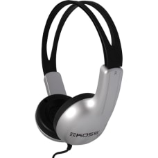 Koss ED1TC On Ear Headphones SilverBlack
