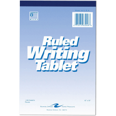 Roaring Spring Ruled Writing Tablets 100