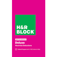 H R Block Deluxe 2022 Tax