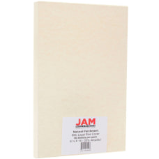 JAM Paper Legal Card Stock Natural