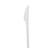 StalkMarket Compostable Cutlery Knives Pearlescent White