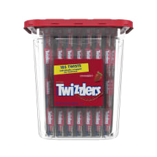 Twizzlers Strawberry Licorice 367 Oz Canister