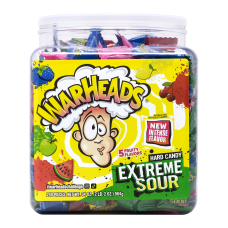 Warheads Xtreme Sour Hard Candy Tub