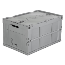 Mount It Collapsible Plastic Storage Crate