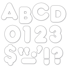 TREND Ready Letters 2 Casual LettersNumbers