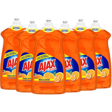 AJAX Triple Action Orange Dish Liquid