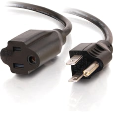 C2G 12ft Power Extension Cord Outlet