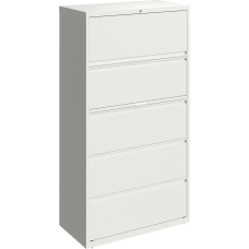 Lorell 36 W Lateral 5 Drawer