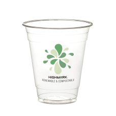 Highmark ECO Compostable Plastic Cups 12