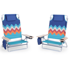 ALPHA CAMP Folding Beach Chairs With