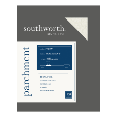 Southworth Parchment Specialty Paper 8 12