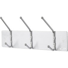 Safco Metal Wall Rack Coat Hooks