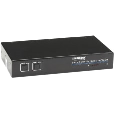BLACK BOX CORP KV9614A SERVSWITCH DT DVI 4-PORT WITH EMULATED U Black Box Corporation KV9614A-K Black Box KVM Switches KVM Consoles