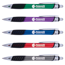 Illuminated Wave Grip Pen