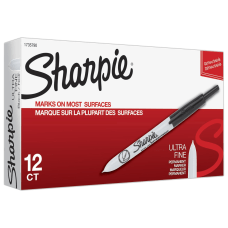 Sharpie Ultra fine Tip Retractable Markers
