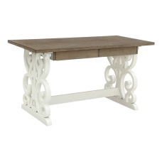 Powell Andros 56 W Desk BrownCream
