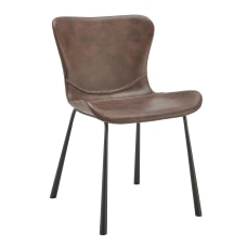 Eurostyle Melody Side Chairs BrownBlack Set