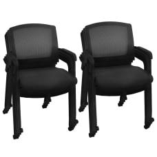 Regency Knight Mesh Stacking Chairs With