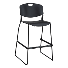 Lorell Heavy Duty Bistro Stack Chairs